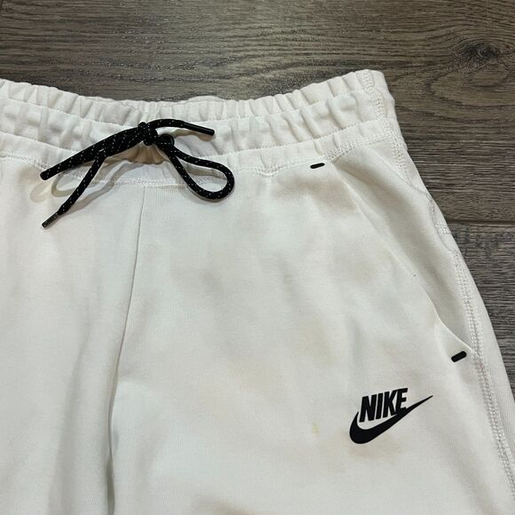 Nike Sportswear Tech Fleece Joggers White Sweatpants CW4292-121 Women's Size XS - Picture 2 of 9